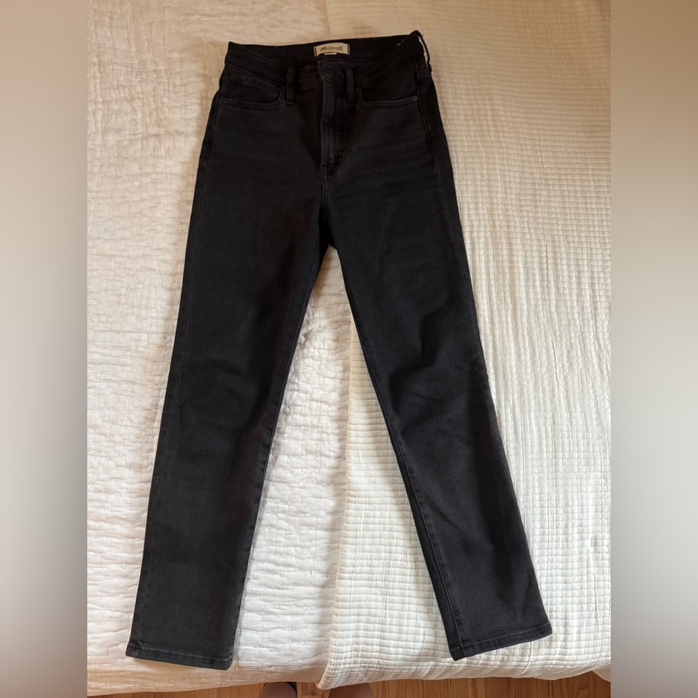 Madewell Black Slim Jeans, 25 (fit like 26)